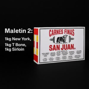 Maletin 2- 1kg New Yorl-1kg Sirloin-1kg Tbone