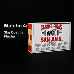 Maletín 4- 3kg Costilla Flecha