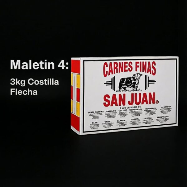 Maletín 4- 3kg Costilla Flecha